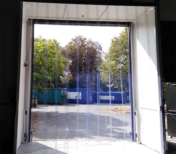 Porte &agrave; lanieres : Sogeflex